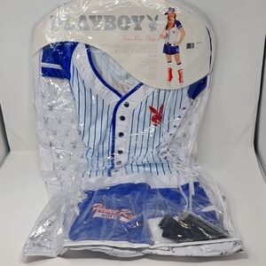 Playboy Home Run Hottie Sexy Baseball Costume Size Large